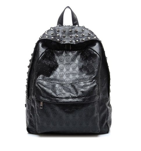 Mochila "Couro" Caveiras